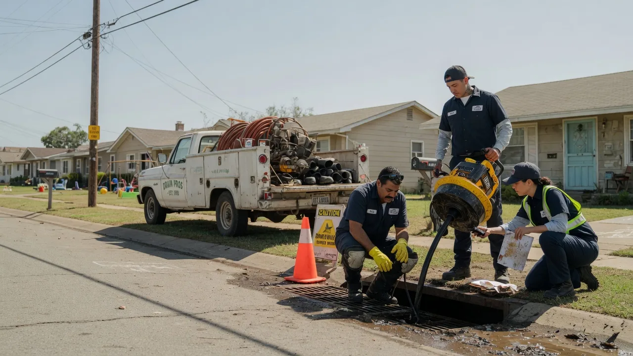 Drain Cleaning in Carbon, TX near me